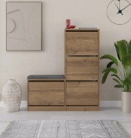 Rafturi pentru pantofi Trendy Oslo Hitit 118.5x104.8x26cm GTR000953 imaginea #3 — magazin online Desire.md