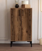 Rafturi pentru pantofi Trendy Prag Walnut 111x60x35cm GTR000956