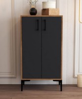 Rafturi pentru pantofi Trendy Prag Walnut/Anthracit 111x60x35cm GTR000957