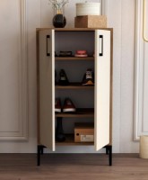 Rafturi pentru pantofi Trendy Prag Walnut/Cream 111x60x35cm GTR000959 imaginea #2 — magazin online Desire.md