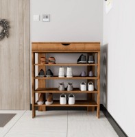 Rafturi pentru pantofi Trendy Royal Walnut 80x90x30cm GTR005961