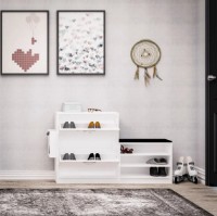 Rafturi pentru pantofi Trendy Trend White 130x80x31cm GTR005964 imaginea #4 — magazin online Desire.md