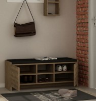 Rafturi pentru pantofi Trendy Zulla Dark Oak 110x43x37cm GTR000949 imaginea #2 — magazin online Desire.md