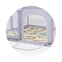 Pătuț pliabil Chipolino Sienna 150x150cm Grey (KOISI0251GY) imaginea #3 — magazin online Desire.md