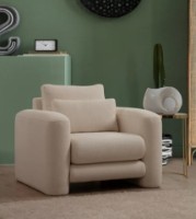 Кресло Trendy Lily Cream 97x98x73cm GTR002039