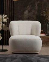 Fotoliu Trendy Livorno White 85x80x78cm GTR002021