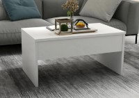 Журнальный столик Trendy Akilli White 90x44.8x52cm GTR006127 фото №2 — интернет-магазин Desire.md