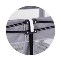 Pătuț pliabil Chipolino Vibe 120x120cm Foldable Grey (KOIVI0251GY) imaginea #2 — magazin online Desire.md