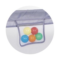 Pătuț pliabil Chipolino Vibe 120x120cm Foldable Grey (KOIVI0251GY) imaginea #5 — magazin online Desire.md