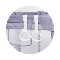 Pătuț pliabil Chipolino Vibe 120x120cm Foldable Grey (KOIVI0251GY) imaginea #6 — magazin online Desire.md