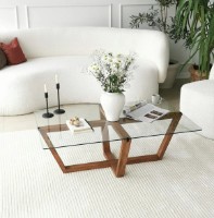 Журнальный столик Trendy Amalfi Walnut 105x65x35cm GTR000827