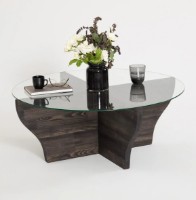 Журнальный столик Trendy Amfora Anthracit 92x92x36cm GTR000868 фото №2 — интернет-магазин Desire.md