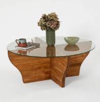 Журнальный столик Trendy Amfora Chestnut 92x92x36cm GTR000869 фото №3 — интернет-магазин Desire.md