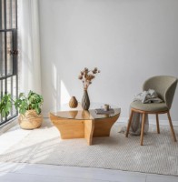 Журнальный столик Trendy Amfora Teak 92x92x36cm GTR000870