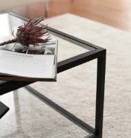 Журнальный столик Trendy Astro S400 Black 90x60x40cm GTR000838 фото №2 — интернет-магазин Desire.md