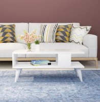 Журнальный столик Trendy Ayca White 90x45x40cm GTR006107 фото №2 — интернет-магазин Desire.md