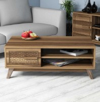 Măsuţă cafea Trendy Ayla Walnut 105x60x38cm GTR000645