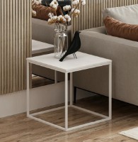 Журнальный столик Trendy Basak White/Black 52x50x50cm GTR004058