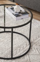 Măsuţă cafea Trendy Berlin Black 60x43x60cm GTR006134 imaginea #2 — magazin online Desire.md