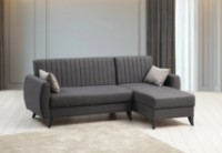 Угловой диван Trendy Alkon Dark Grey 216x130x86cm GTR007521