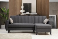 Угловой диван Trendy Alkon Dark Grey 216x130x86cm GTR007521 фото №2 — интернет-магазин Desire.md