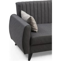 Угловой диван Trendy Alkon Dark Grey 216x130x86cm GTR007521 фото №3 — интернет-магазин Desire.md