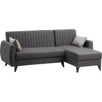 Угловой диван Trendy Alkon Dark Grey 216x130x86cm GTR007521 фото №4 — интернет-магазин Desire.md