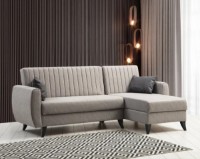 Угловой диван Trendy Alkon Light Grey 216x130x86cm GTR007520