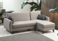 Угловой диван Trendy Alkon Light Grey 216x130x86cm GTR007520 фото №2 — интернет-магазин Desire.md