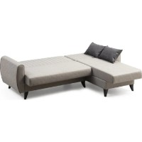 Угловой диван Trendy Alkon Light Grey 216x130x86cm GTR007520 фото №3 — интернет-магазин Desire.md