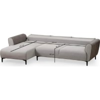 Угловой диван Trendy Aren Grey L 260x150x85cm GTR003341 фото №5 — интернет-магазин Desire.md