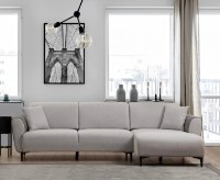 Угловой диван Trendy Aren Grey R 260x150x85cm GTR003395 фото №2 — интернет-магазин Desire.md
