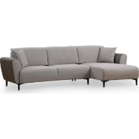 Угловой диван Trendy Aren Grey R 260x150x85cm GTR003395 фото №9 — интернет-магазин Desire.md