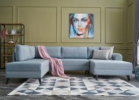 Угловой диван Trendy Belen Blue 300x202x78cm GTR003432