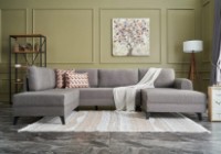 Угловой диван Trendy Belen Brown 300x202x78cm GTR003433