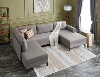 Угловой диван Trendy Belen Brown 300x202x78cm GTR003433 фото №2 — интернет-магазин Desire.md