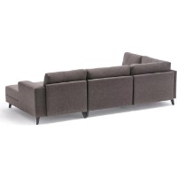 Угловой диван Trendy Belen Brown 300x202x78cm GTR003433 фото №6 — интернет-магазин Desire.md