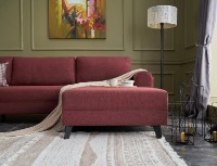 Угловой диван Trendy Belen Claret Red 300x202x78cm GTR003434 фото №3 — интернет-магазин Desire.md