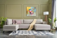 Угловой диван Trendy Belen Cream 300x202x78cm GTR003435