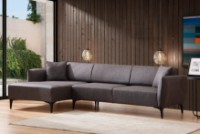 Угловой диван Trendy Belissimo Dark Grey L 270x140x67cm GTR003457