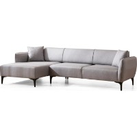Угловой диван Trendy Belissimo Grey L 270x140x67cm GTR003458 фото №6 — интернет-магазин Desire.md