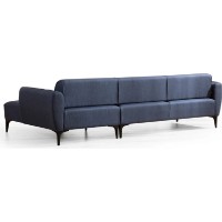 Угловой диван Trendy Belissimo Blue R 270x140x67cm GTR003534 фото №5 — интернет-магазин Desire.md