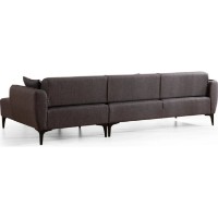 Угловой диван Trendy Belissimo Dark Grey R 270x140x67cm GTR003535 фото №6 — интернет-магазин Desire.md