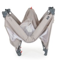 Pătuț pliabil Cangaroo One Touch Light Grey imaginea #5 — magazin online Desire.md