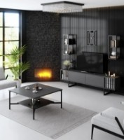 Журнальный столик Trendy Black Line Anthracit/Black 90x40x60cm GTR006159 фото №2 — интернет-магазин Desire.md