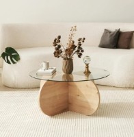 Журнальный столик Trendy Bubble Sapphire Oak 75x75x35cm GTR000759 фото №2 — интернет-магазин Desire.md