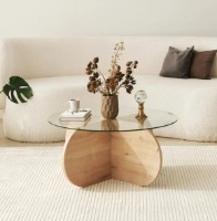 Журнальный столик Trendy Bubble Sapphire Oak 75x75x35cm GTR000759 фото №3 — интернет-магазин Desire.md