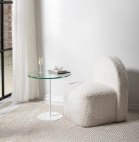 Журнальный столик Trendy Chill-Out White 50x50x50cm GTR000786 фото №3 — интернет-магазин Desire.md