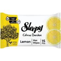 Влажные салфетки Sleepy Citrus Garden 3x15pcs фото №4 — интернет-магазин Desire.md
