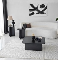 Журнальный столик Trendy Blues Black 55x80x80cm GTR000857 3pcs фото №3 — интернет-магазин Desire.md